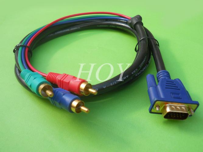 厂家直销 一机多能，色差转VGA/VGA转色差/3RCA/AV转换器全面解析